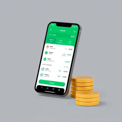 Persona utilizando una aplicaci&radic;&ge;n m&radic;&ge;vil para registrar sus gastos diarios